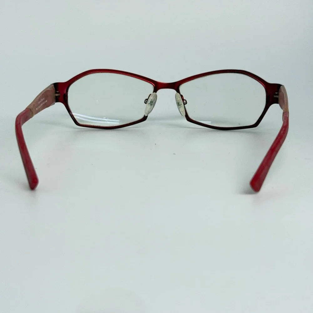 Spectacle‎ EYEworks NAVA C808 Red Geometric Eyeglasses Frames 54/16-140 21593